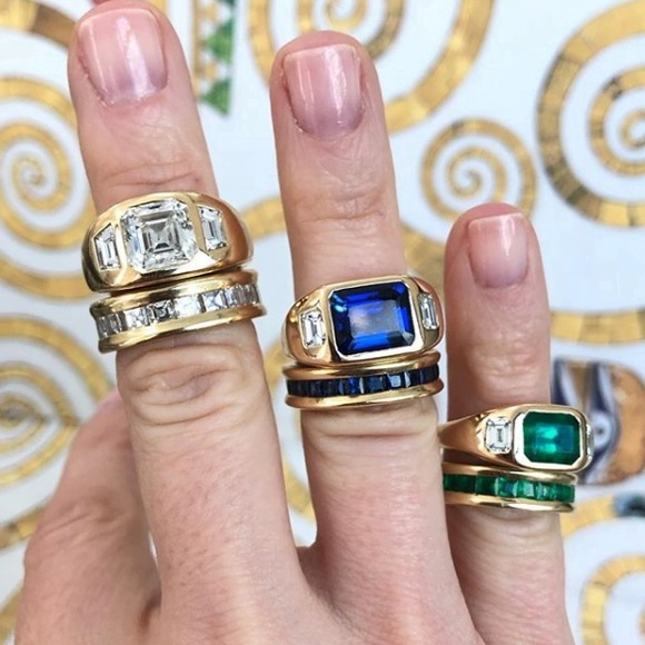 Brent Neale look-alike Gold Plated Rings- Custom Made - Picture 3 of 7